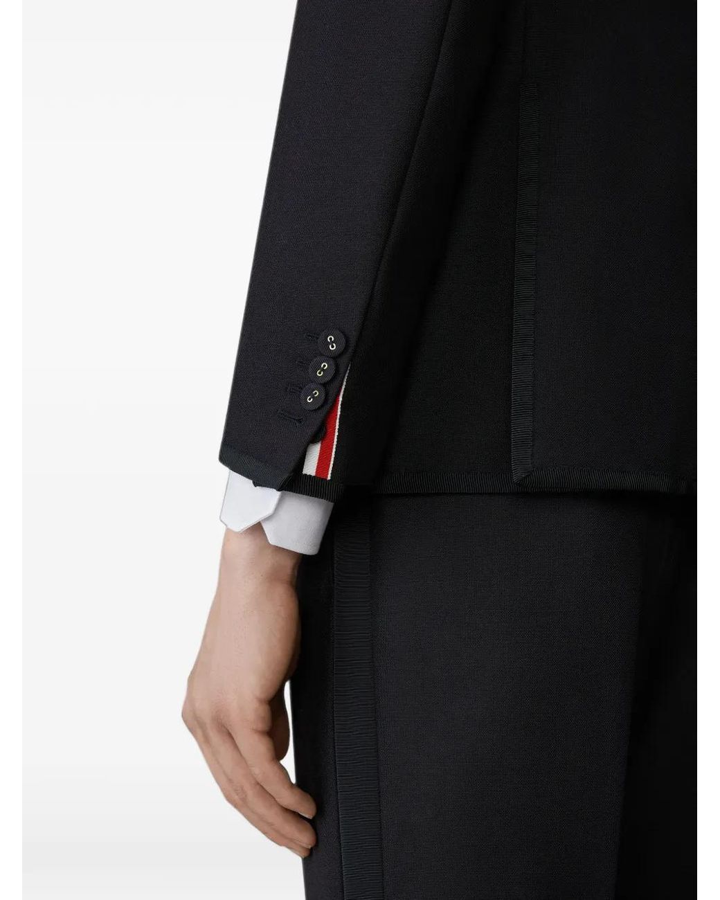 Thom Browne Sakko Mit Drei Knöpfen in Blue für Herren