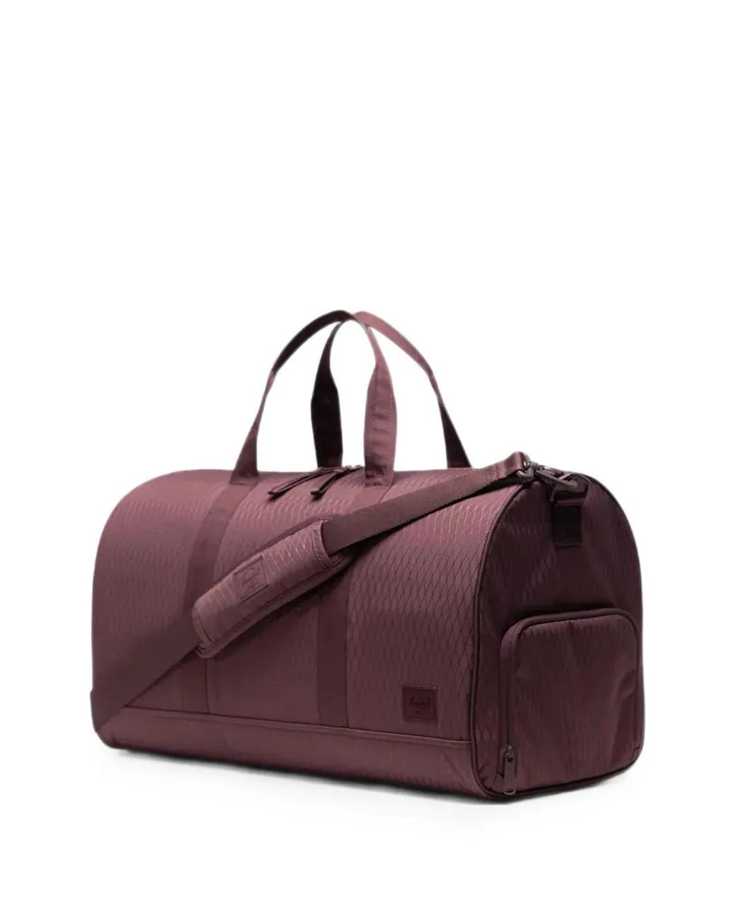 Herschel Supply Co. Purple Novel Diamond-Quilted Holdall