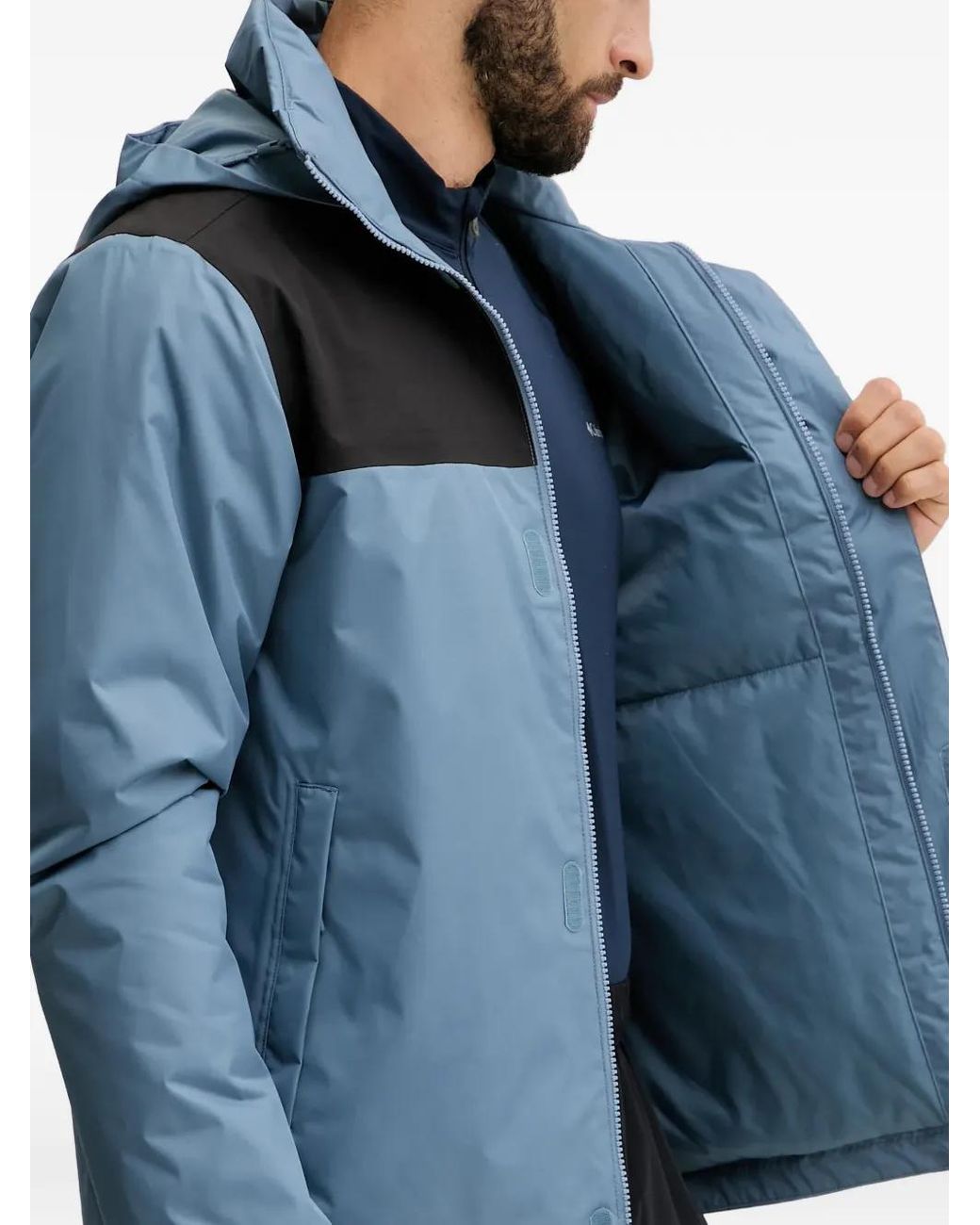 Helly Hansen Blue Vancouver Hooded Jacket for men