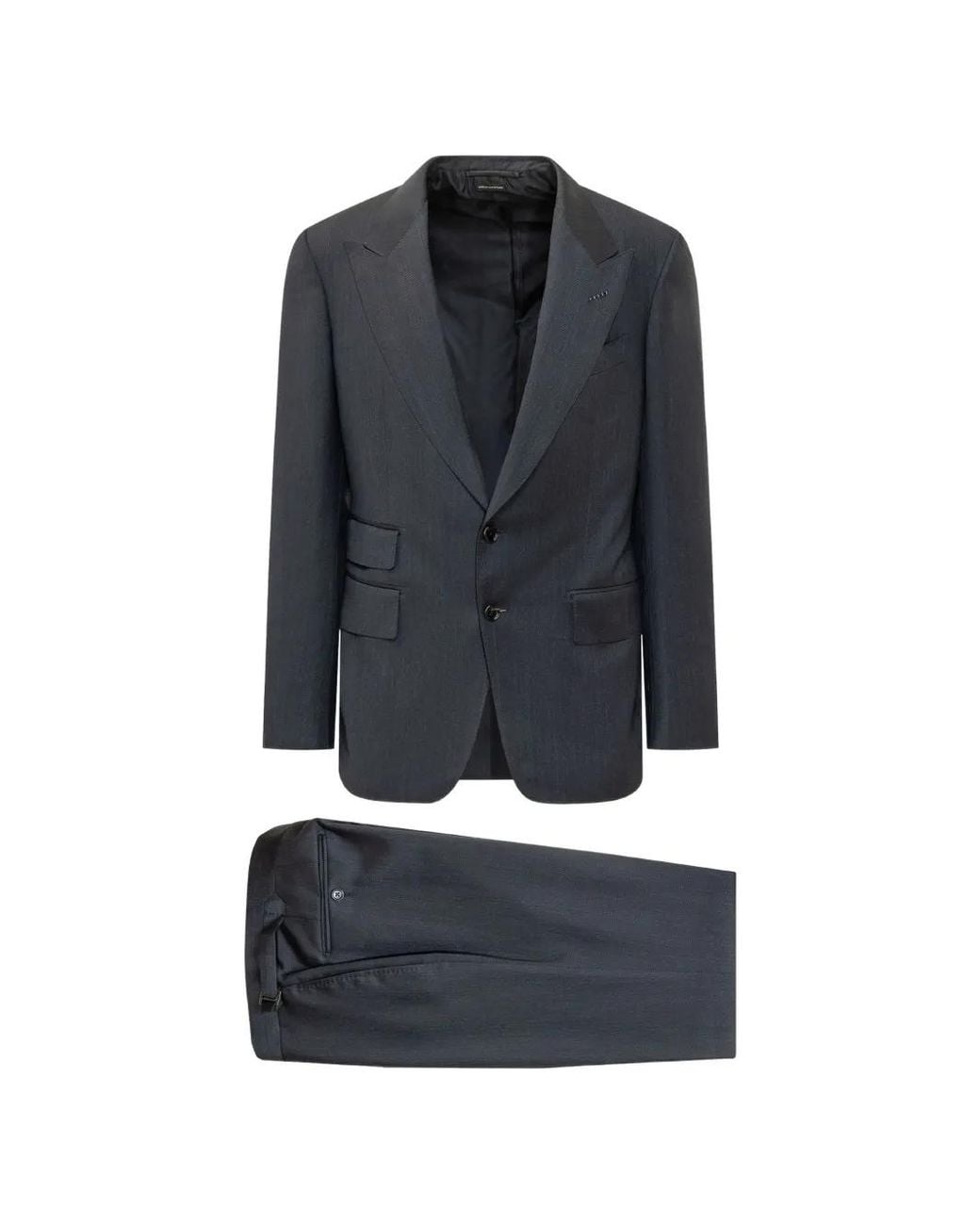 Tom Ford Blue Shelton Peak-Lapel Suit for men