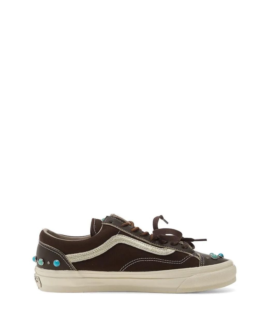 Vans Brown Lx Old Skool 36 Gems Mdbrn