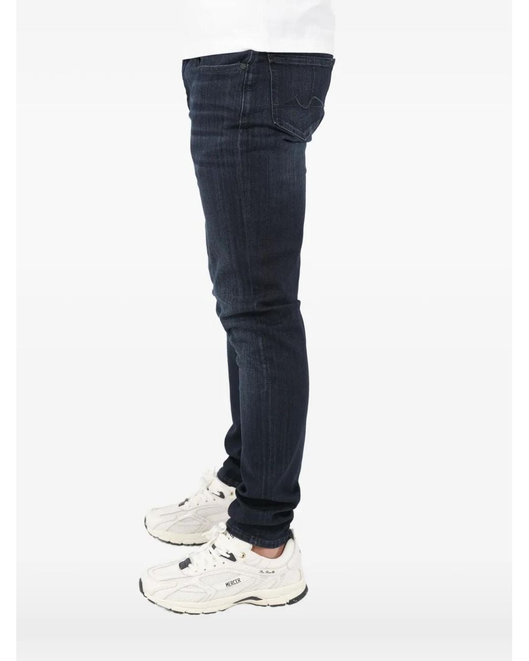 7 For All Mankind Blue Jsmxa Five-Pockets Jeans for men