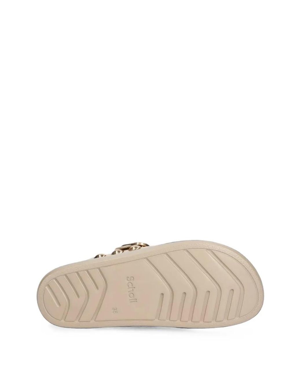 Scholl White Flora Mules Aus Leder