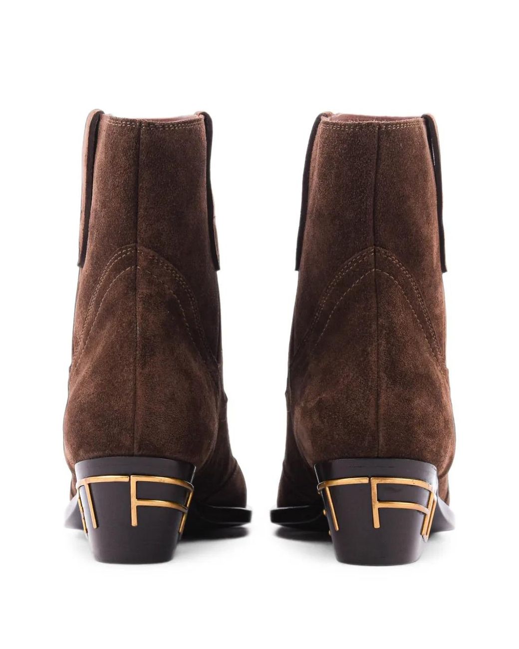 Etro Brown Suede Ankle Boots