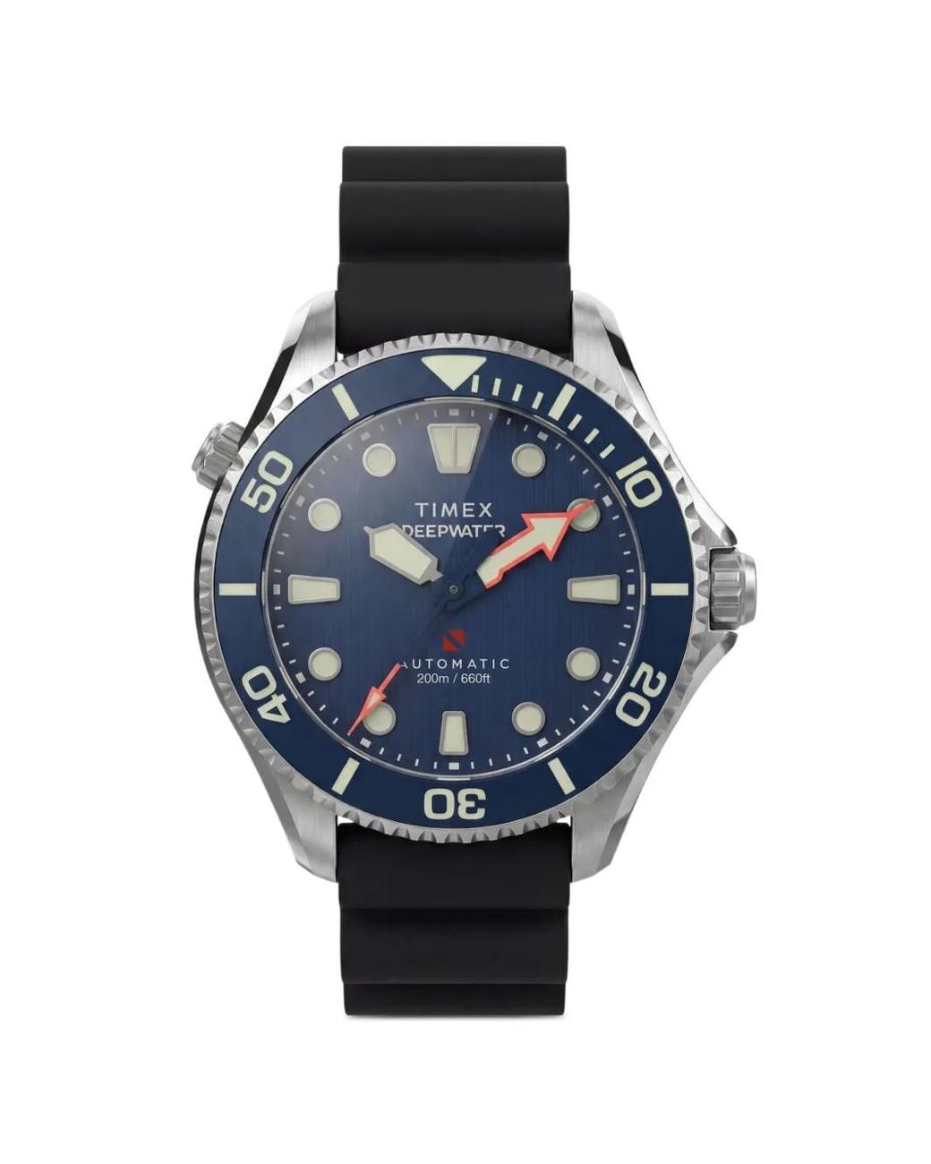 Timex Blue Deepwater Meridian 44Mm Watch for men