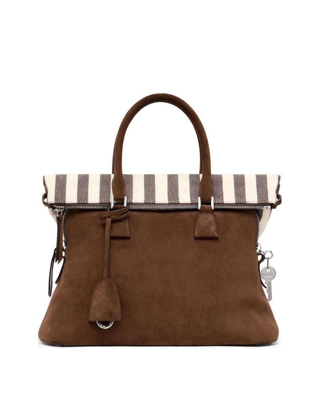 Maison Margiela Brown Medium 5Ac Tote Bag