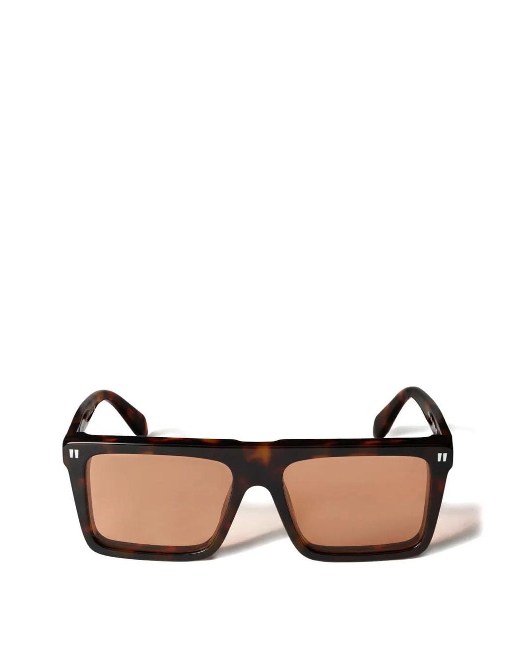 Off-White c/o Virgil Abloh Brown Bridgeport Lens Sunglasses