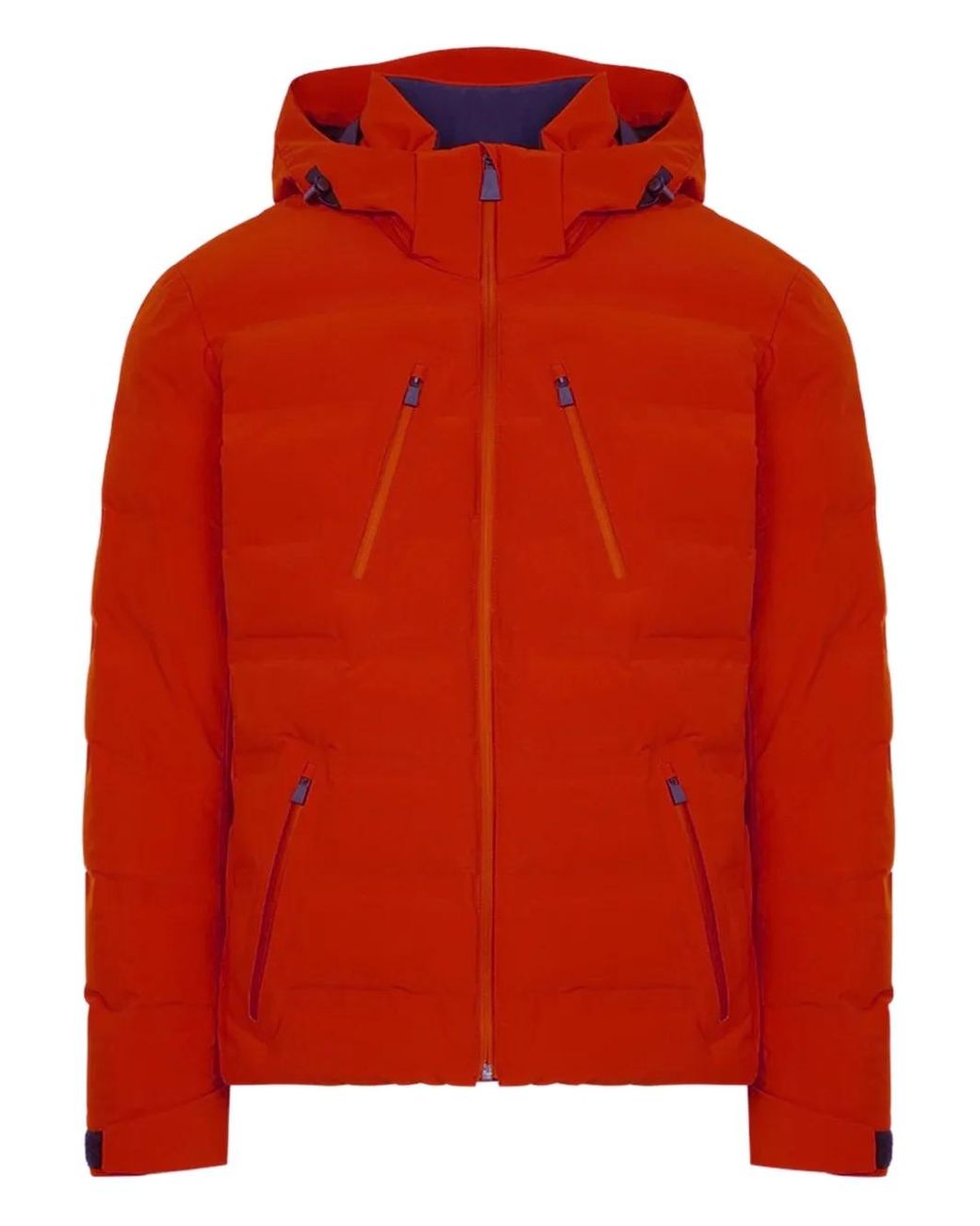 Aztech Mountain Nuke Ski-Jack Met Capuchon in het Red voor heren