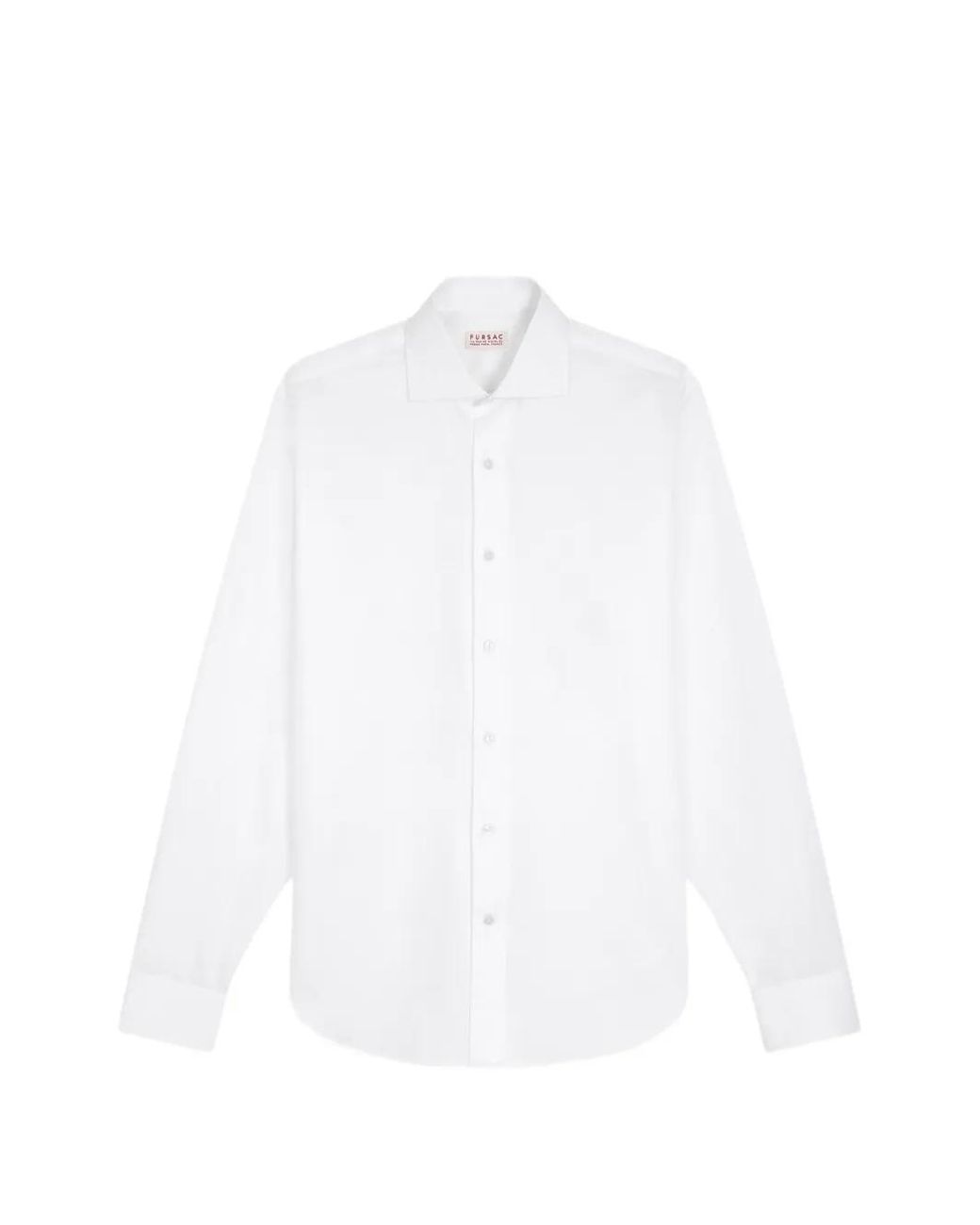 Fursac White Long-Sleeve Formal Shirt for men