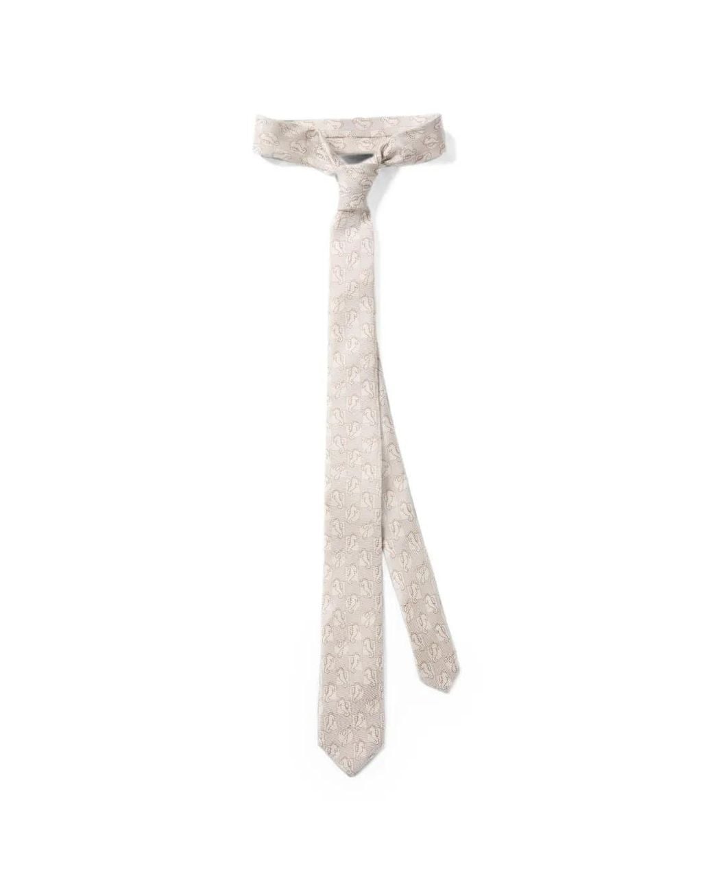 Jacquemus White Cravate The Hippocampe