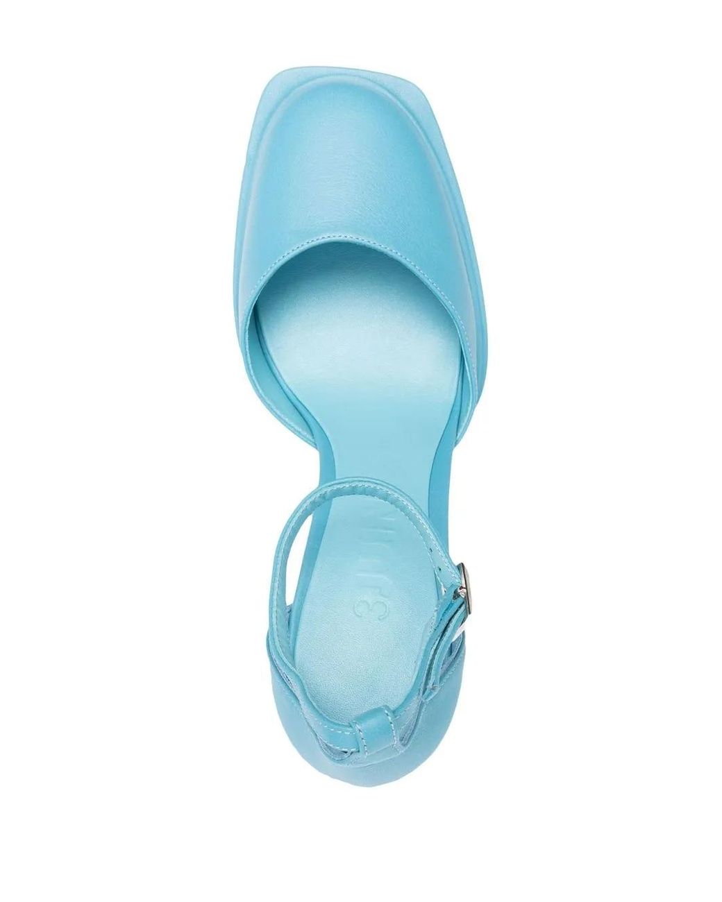 3Juin Blue Platform-Sole 90Mm Pumps