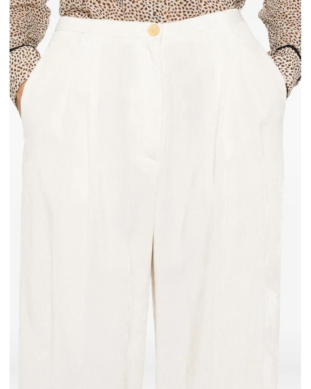 Forte_forte White Trousers