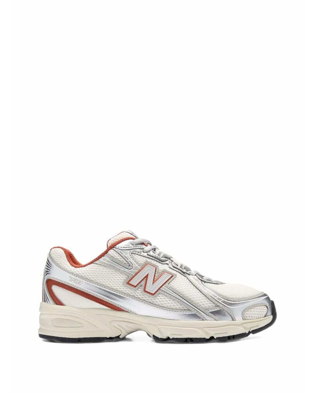 New Balance White 740 Sneakers