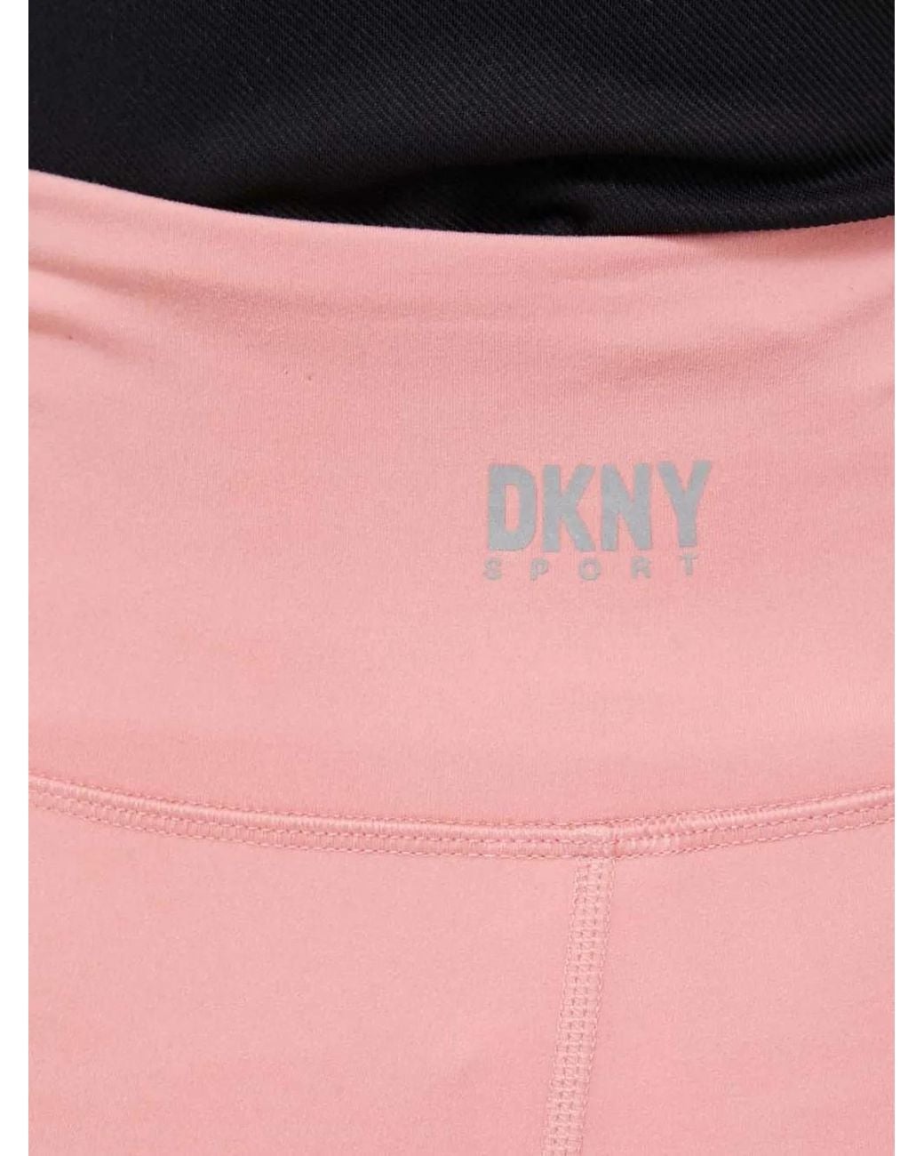 DKNY White Ruched Leggings