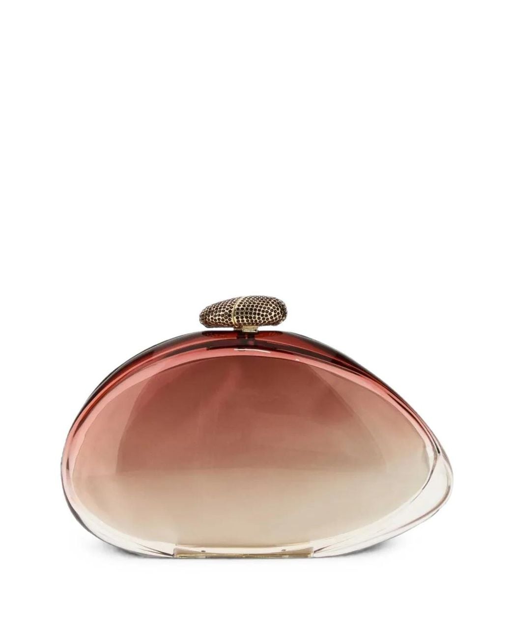 Benedetta Bruzziches Brown Minaudière Ariel