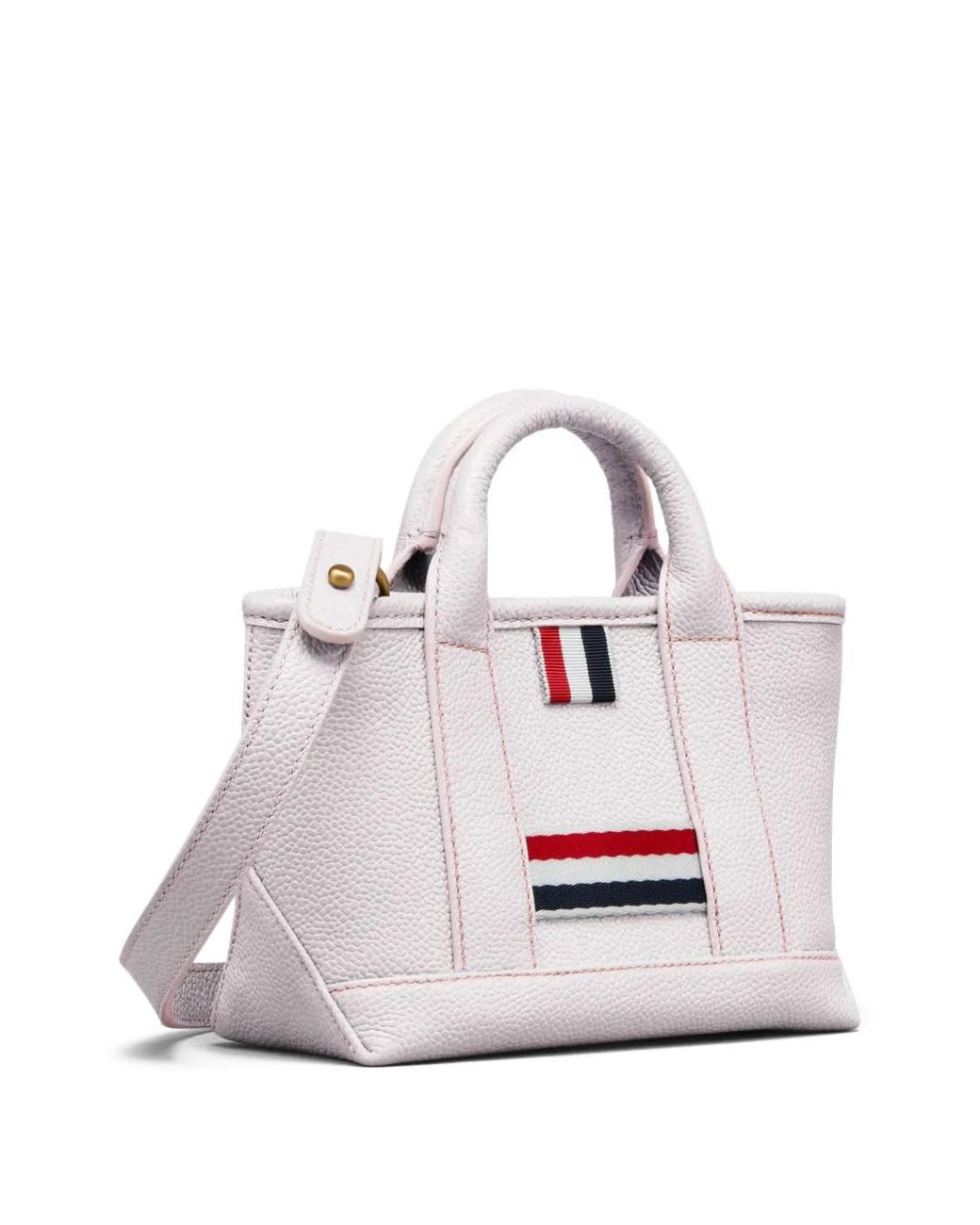 Thom Browne Pink Micro Tool Tote Bag