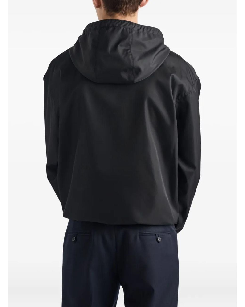 Prada Black Re-Nylon Jacket for men