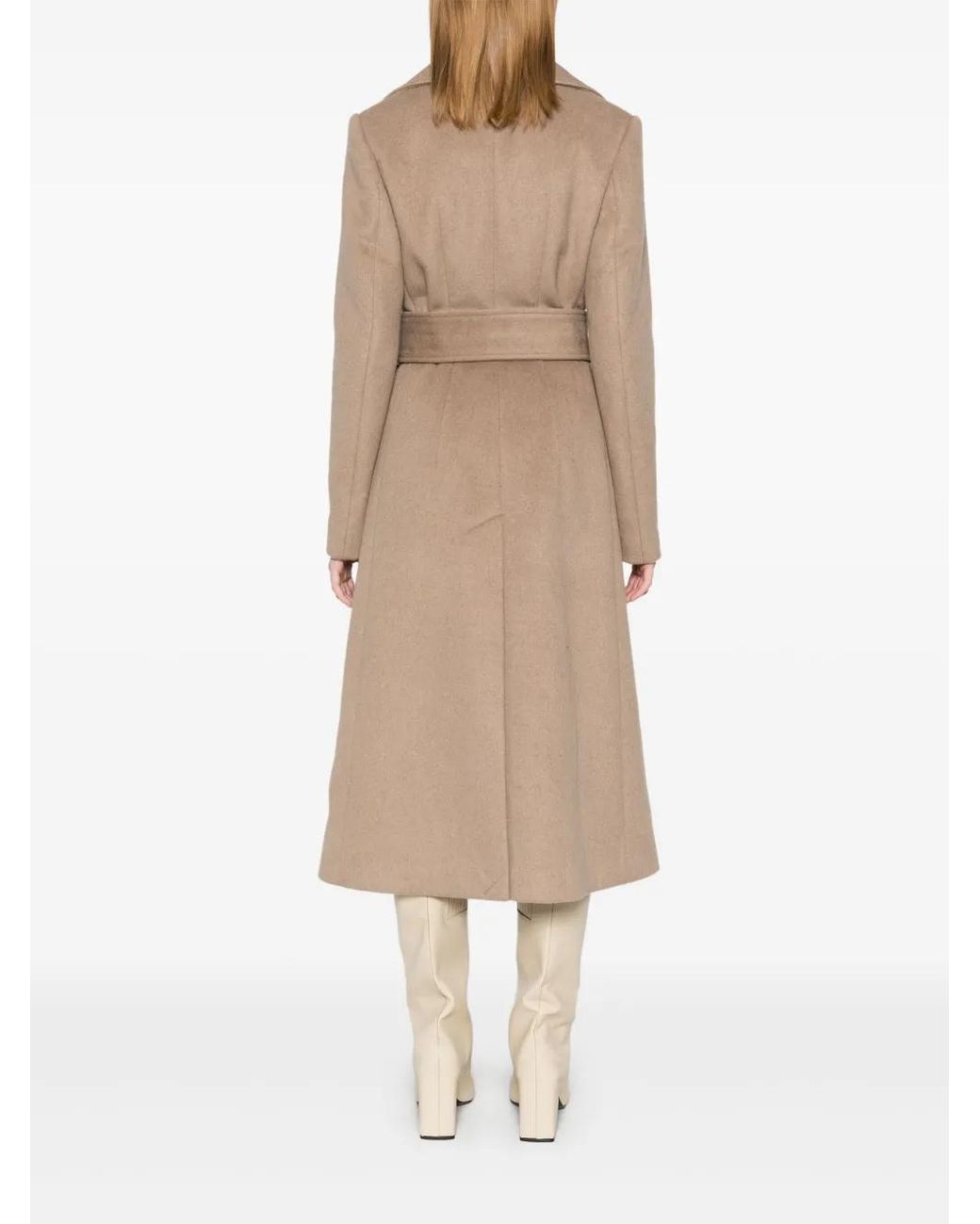 Remain Natural Belted Coat