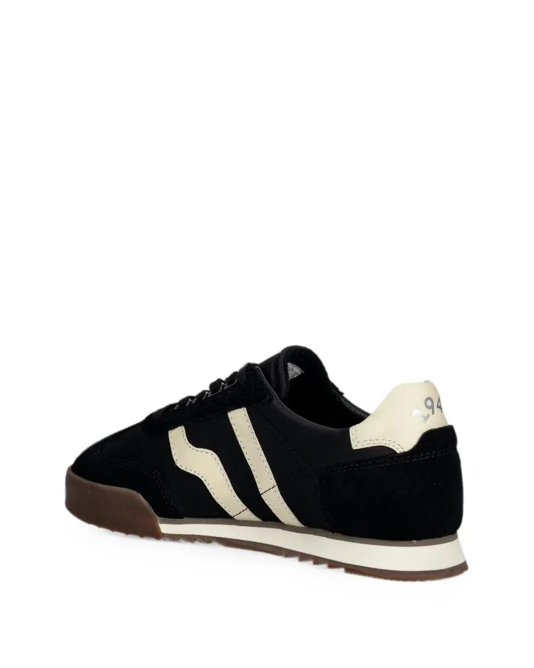 Gant Black Baskets Baylle À Empiècements En Daim for men