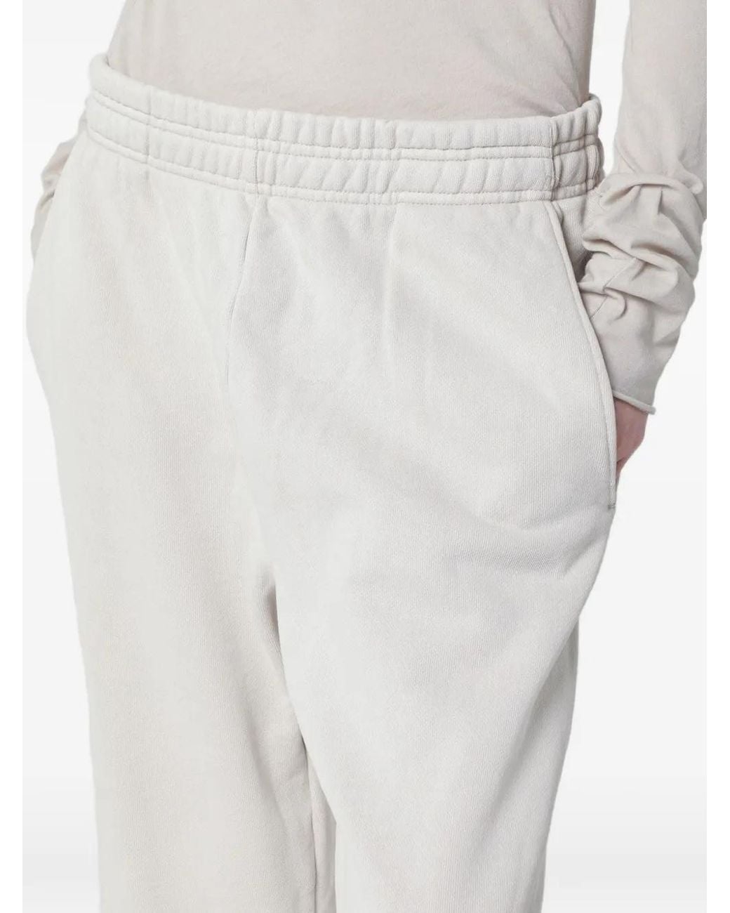 Entire studios Gray Straight-Leg Cotton Track Pants