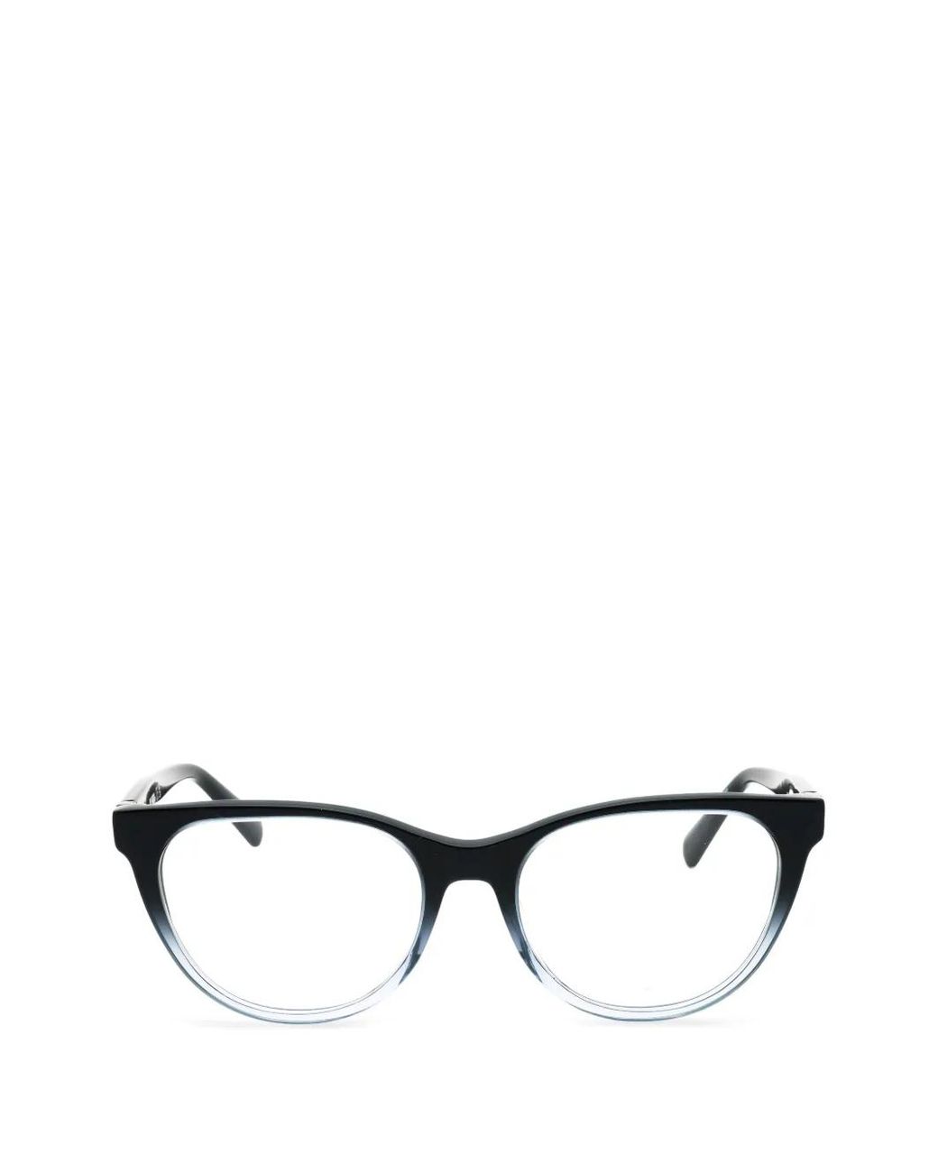 Harley Davidson Blue Geometric-Frame Glasses