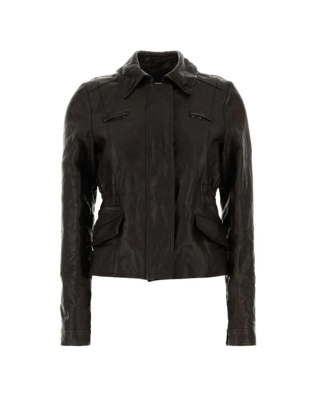 Miu Miu Black Leather Jacket