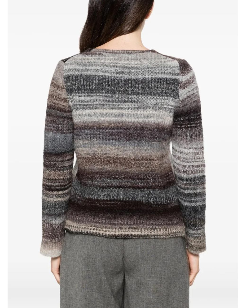 Neera Gray V-Neck Sweater
