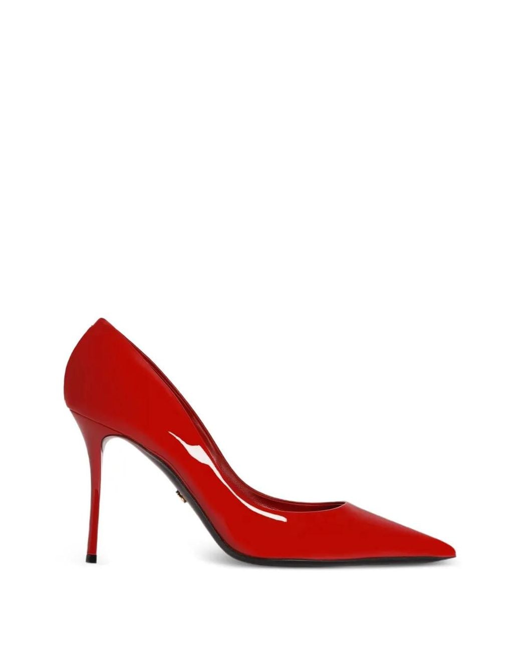 Dolce & Gabbana Red Patent-Leather Pumps