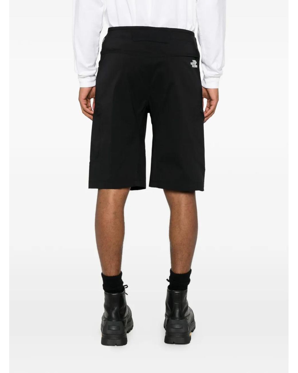 The North Face Black Short Cargo À Logo Imprimé for men