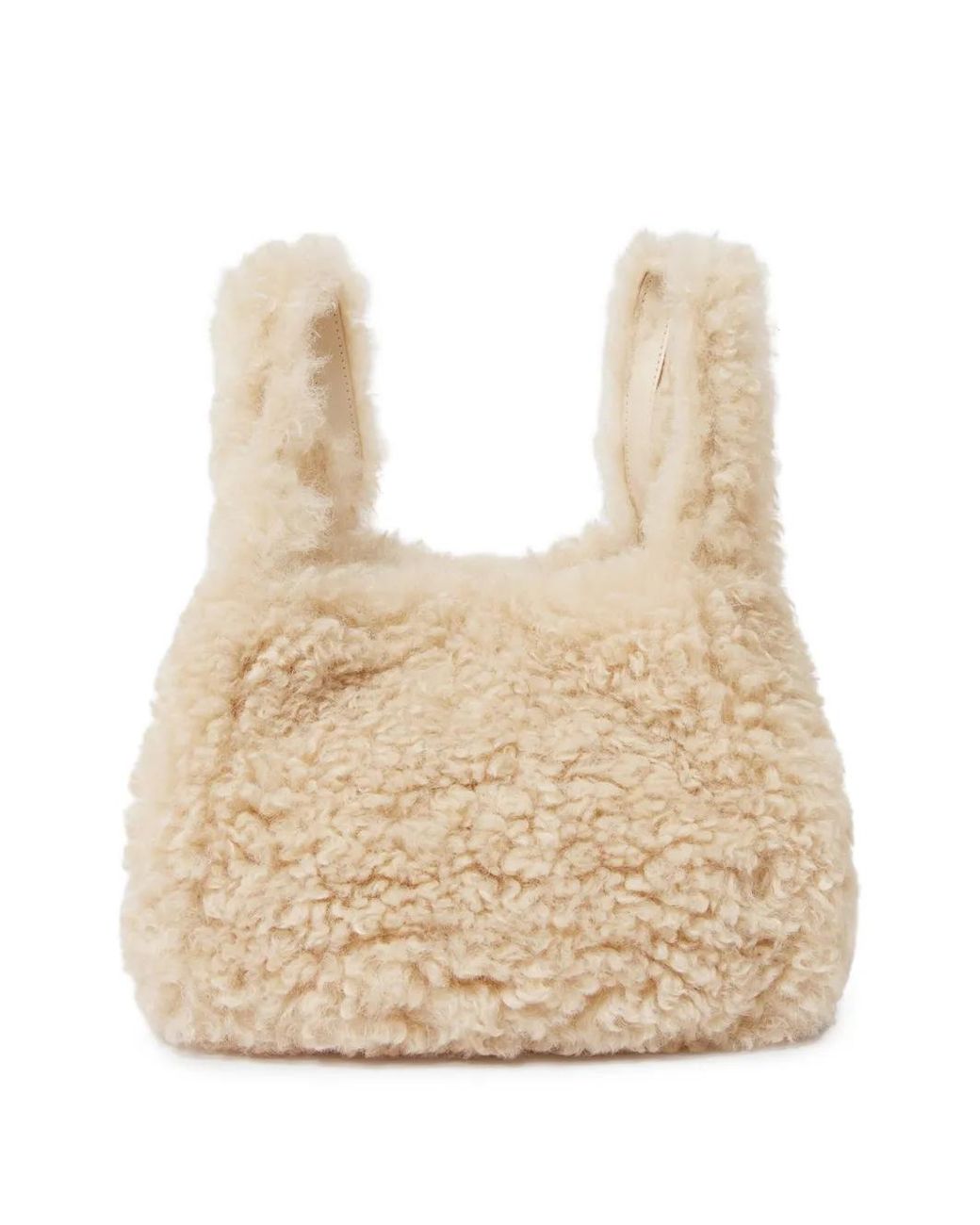 Stella McCartney Natural Logo Shoulder Bag