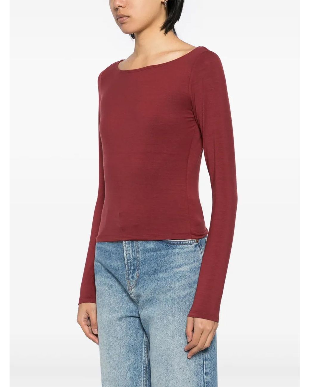 Reformation Red Wiley Top