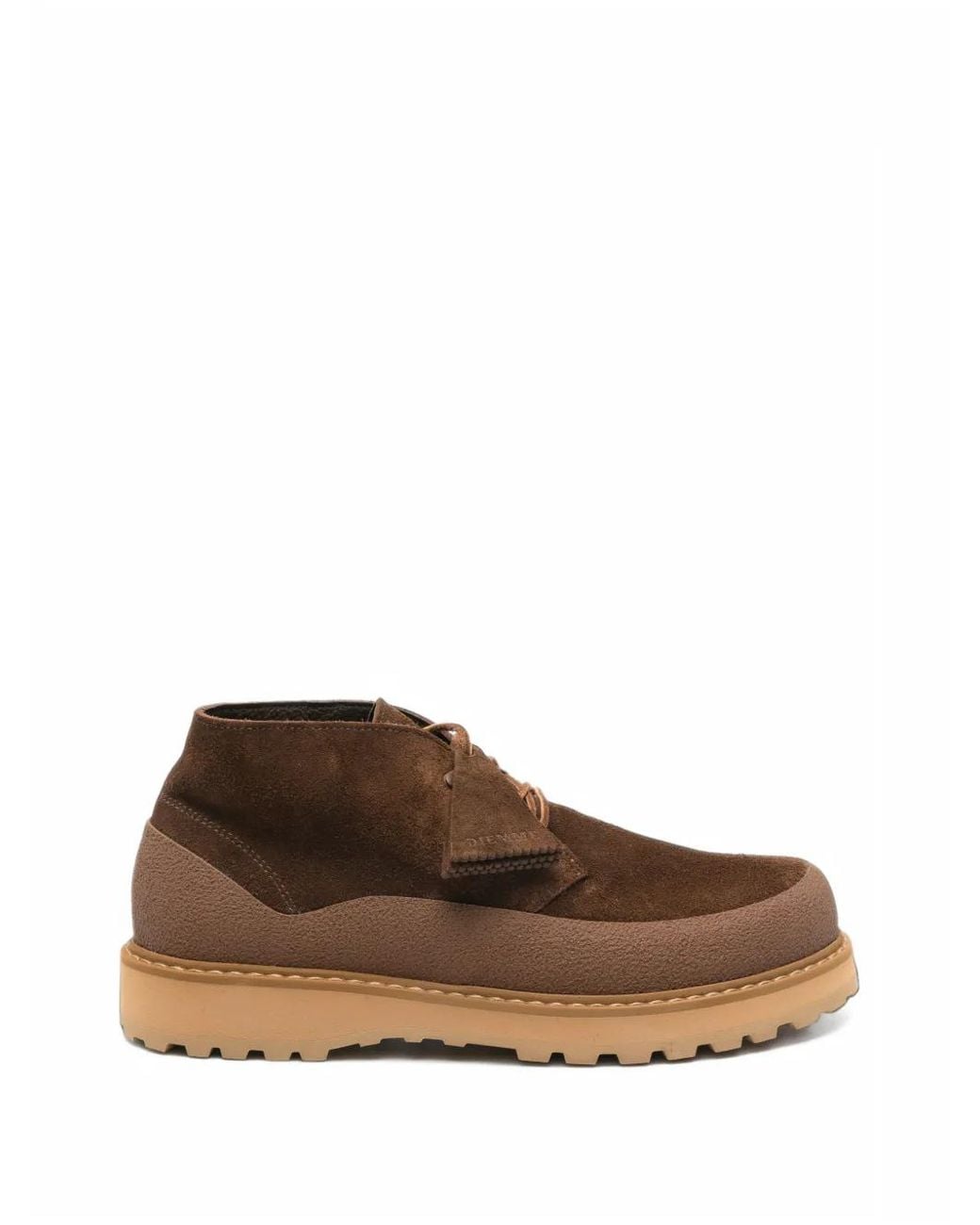 Diemme Brown X Clarks Suede Desert Boots for men