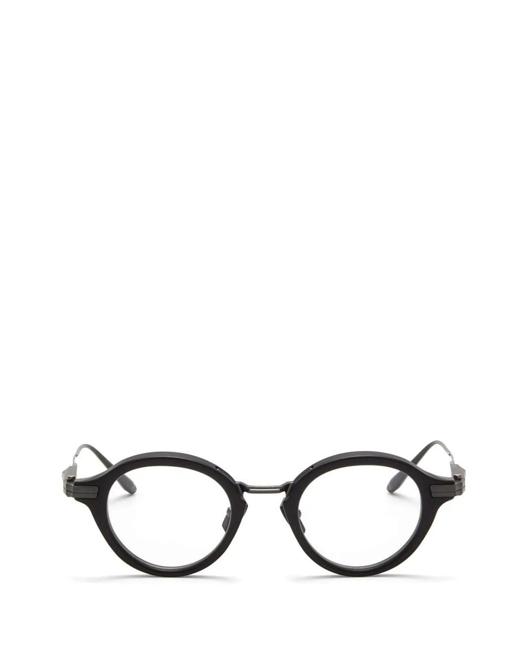 Occhiali Tondi di Akoni in Black