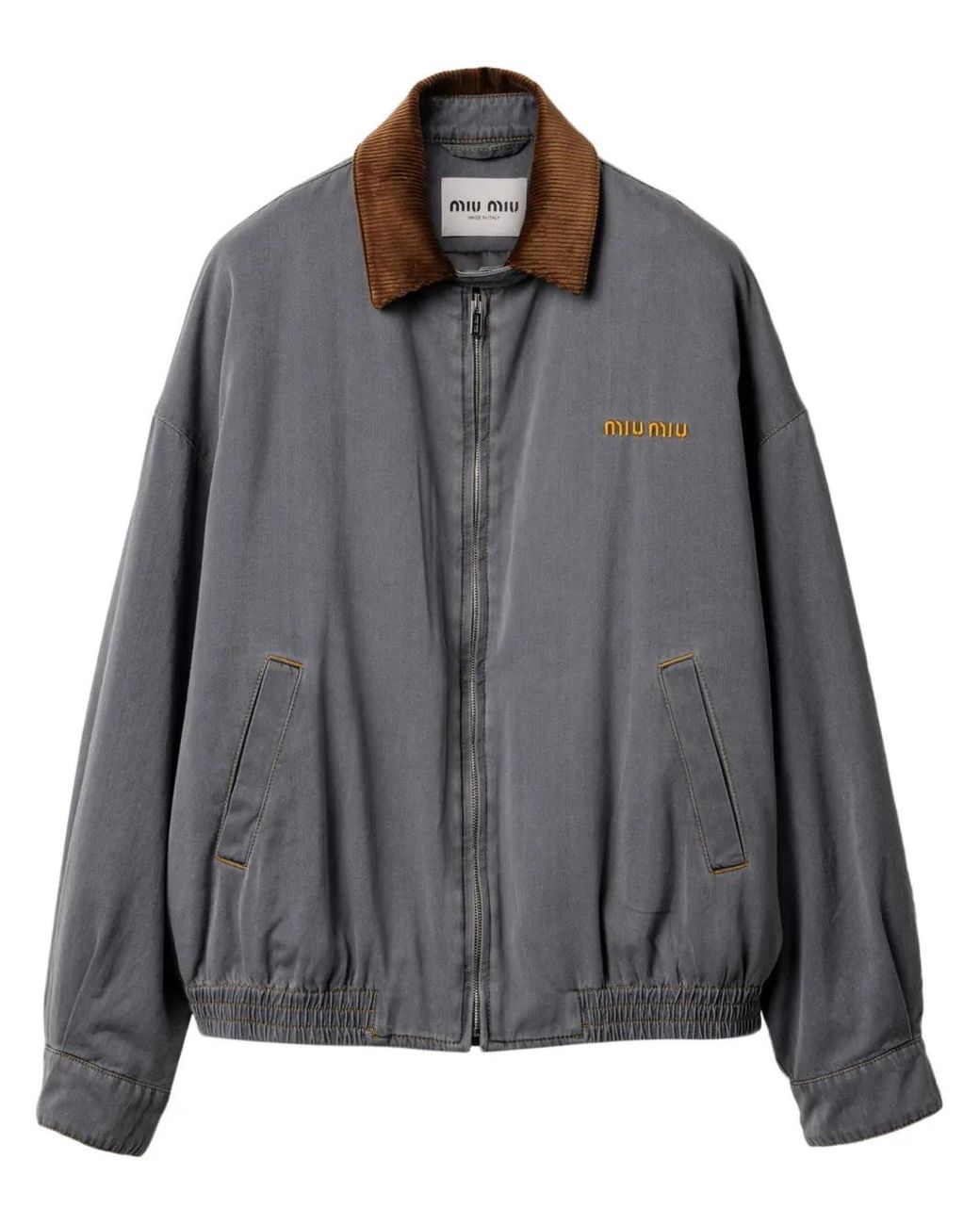 miu-miu-grey-Bomberjack-Met-