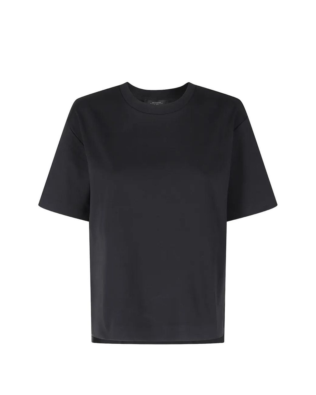 Weekend by Maxmara Black Crew-Neck T-Shirt