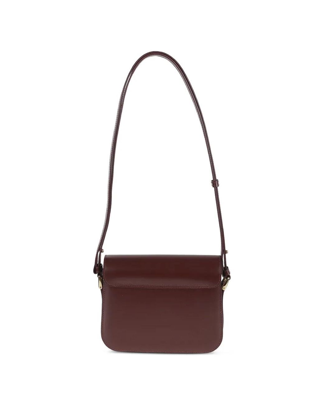 A.P.C. Purple Small Grace Shoulder Bag