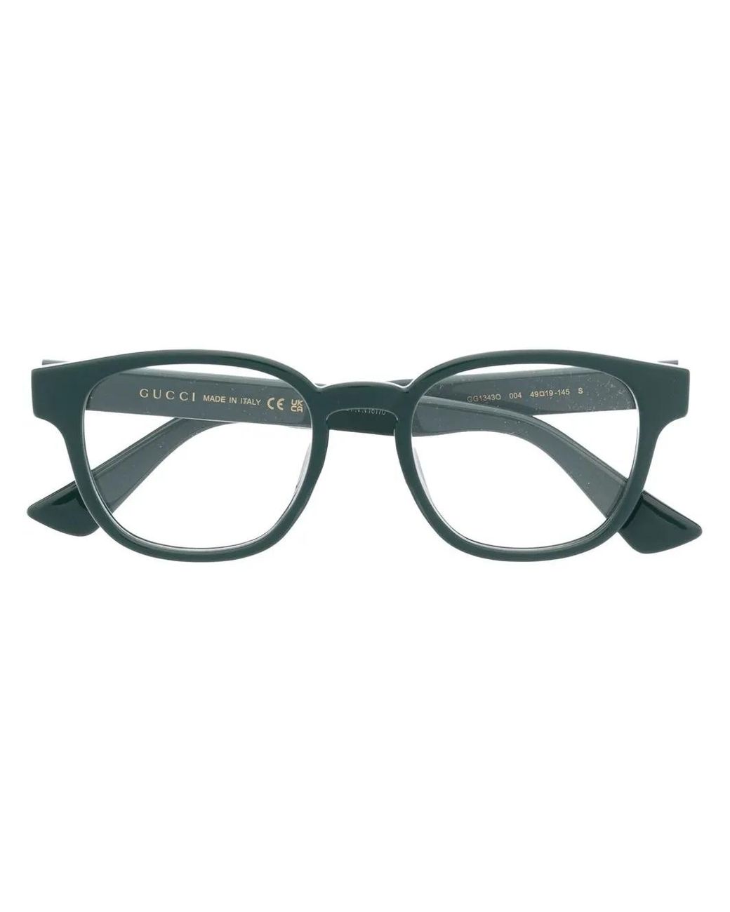 Gucci Blue Square-Frame Optical Glasses for men