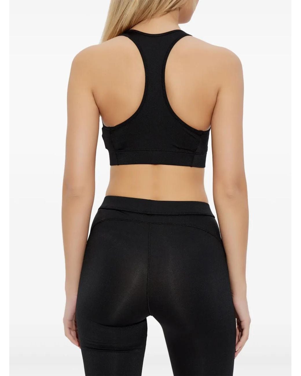 Vetements Black Logo-Print Top