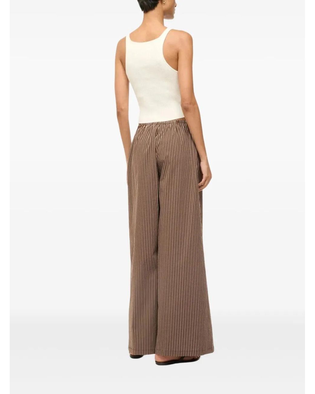 Staud Brown Bonfire Trousers
