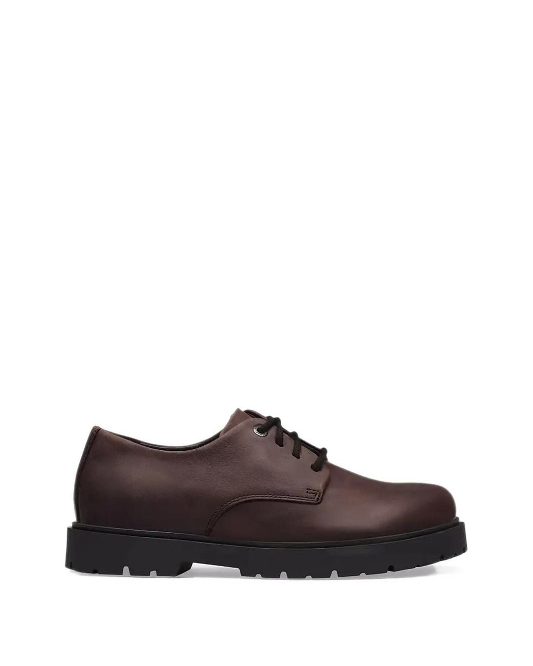 Birkenstock Brown Highwood Lace-Up Leather Derby Shoes