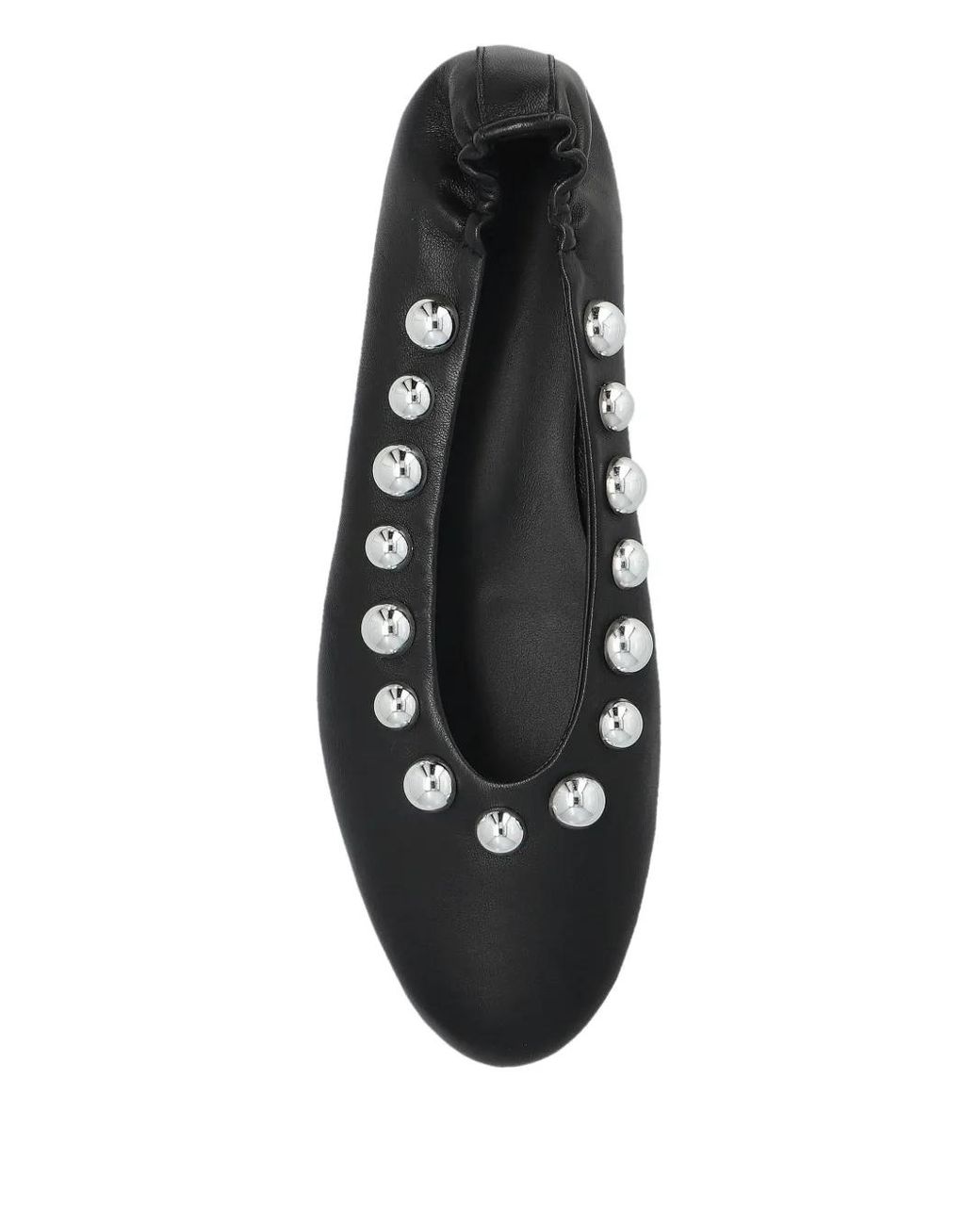 IRO Black Studded Ballet Flats
