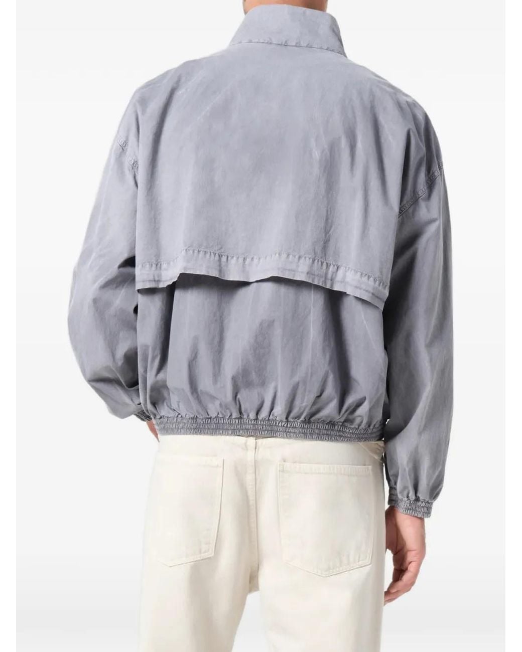Agolde Purple Marshall Zip-Up Windbreaker for men