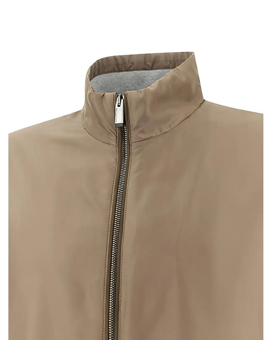 Paul & Shark Brown Zip Jacket for men