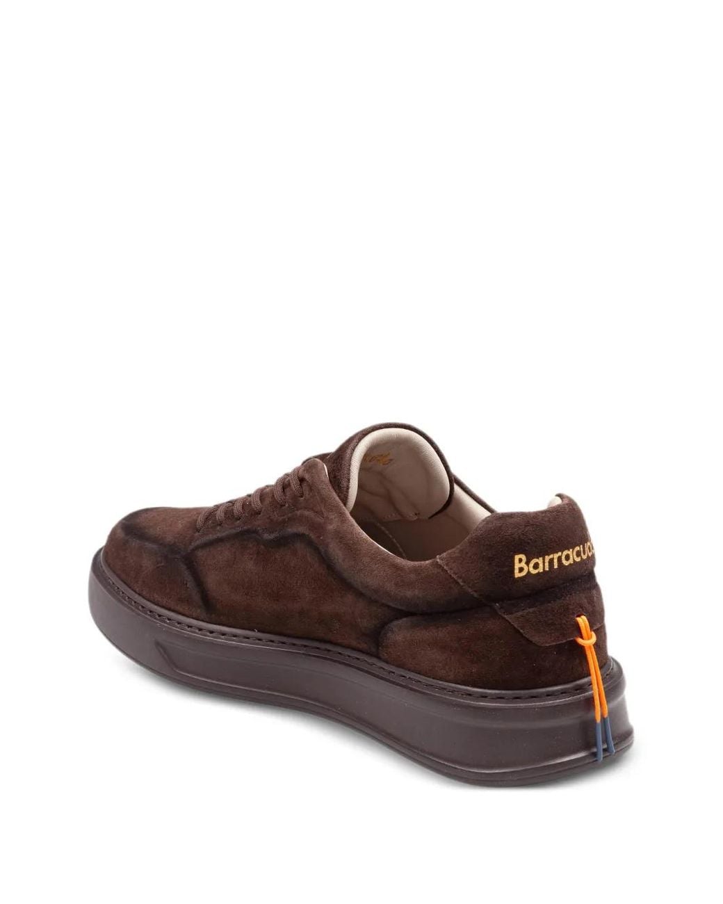 Barracuda Brown Phoenix Suede Sneakers for men