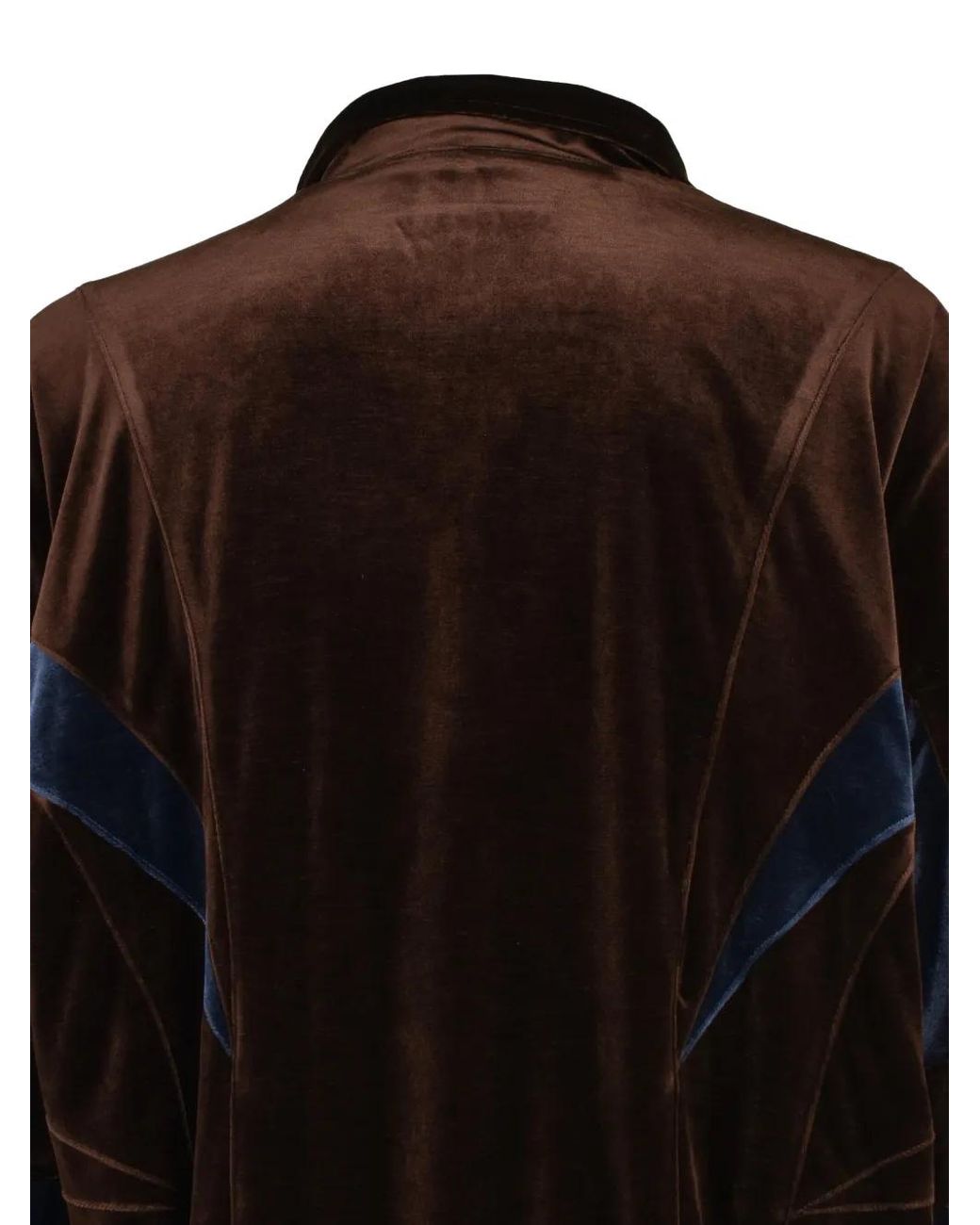 BREATH Black Warm Up Velour Jacket for men