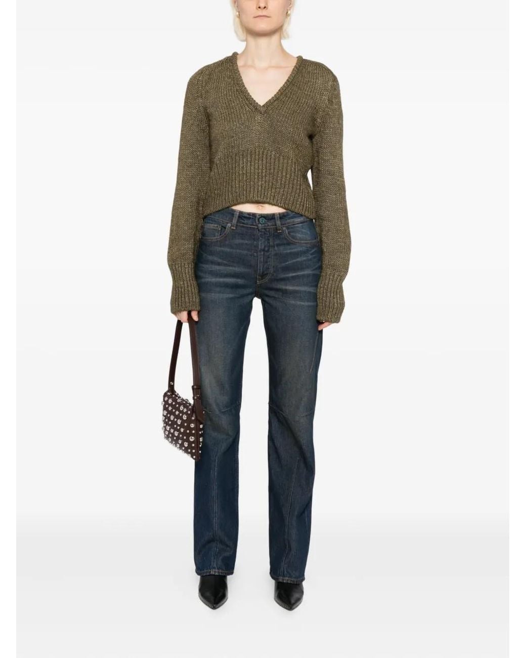 Our Legacy Green Sharp Jumper