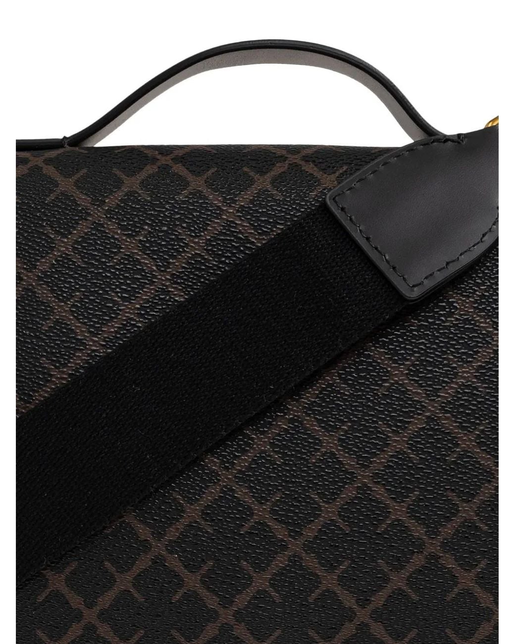 By Malene Birger Black Loennas Patterned Shoulder Bag