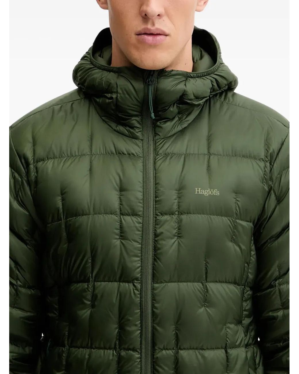 Haglöfs Green Hede Hooded Jacket for men