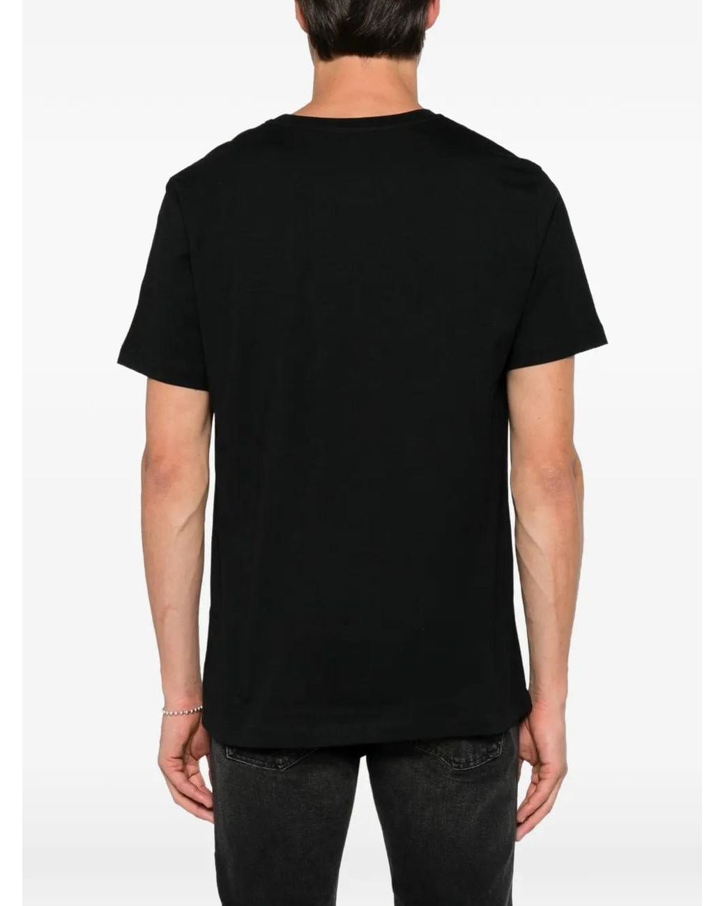 Dondup Black Logo-Print T-Shirt for men