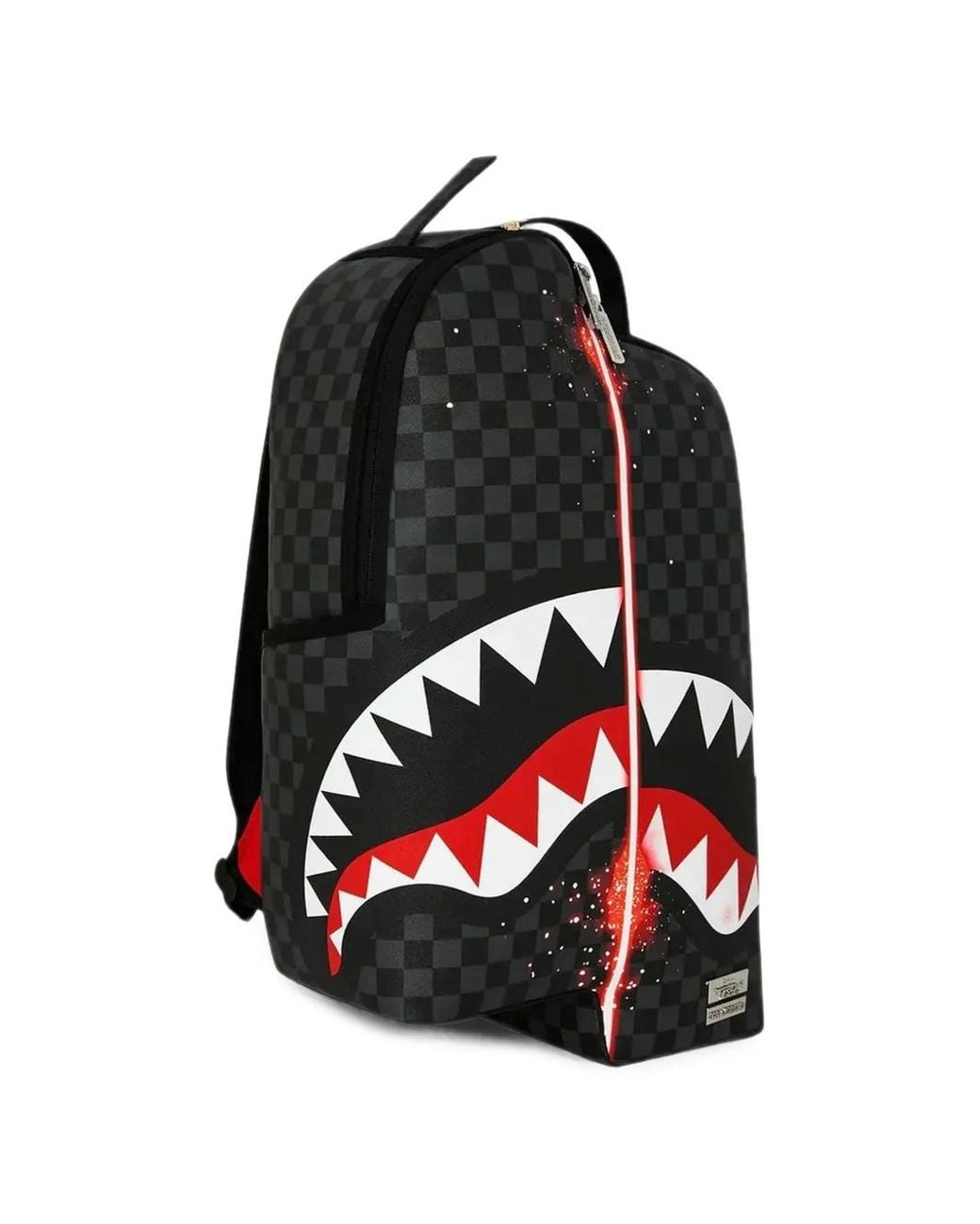 Sprayground White Disney Tron Laser Split 2 Backpack for men